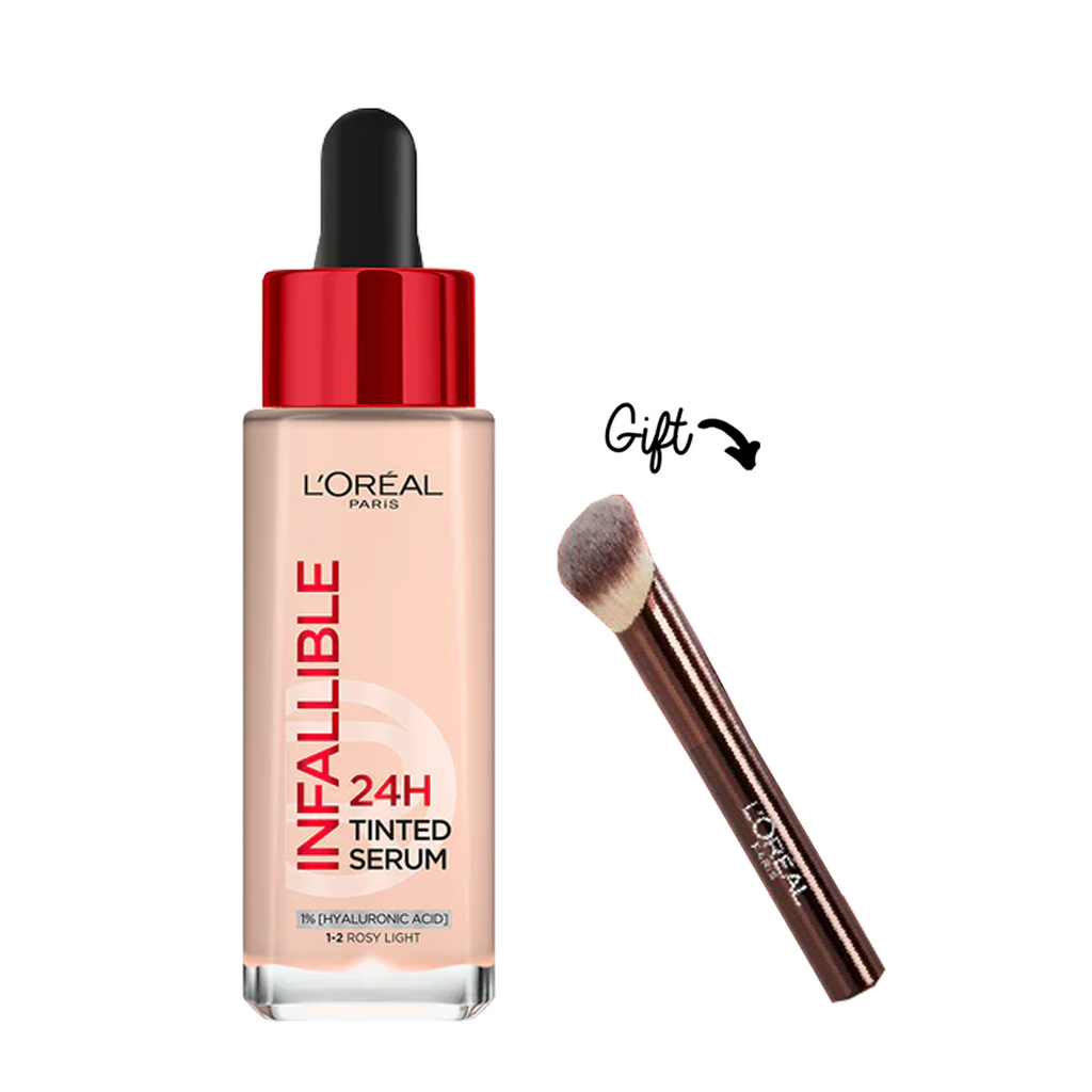 Buy tinted serum get Free pocket sized brush