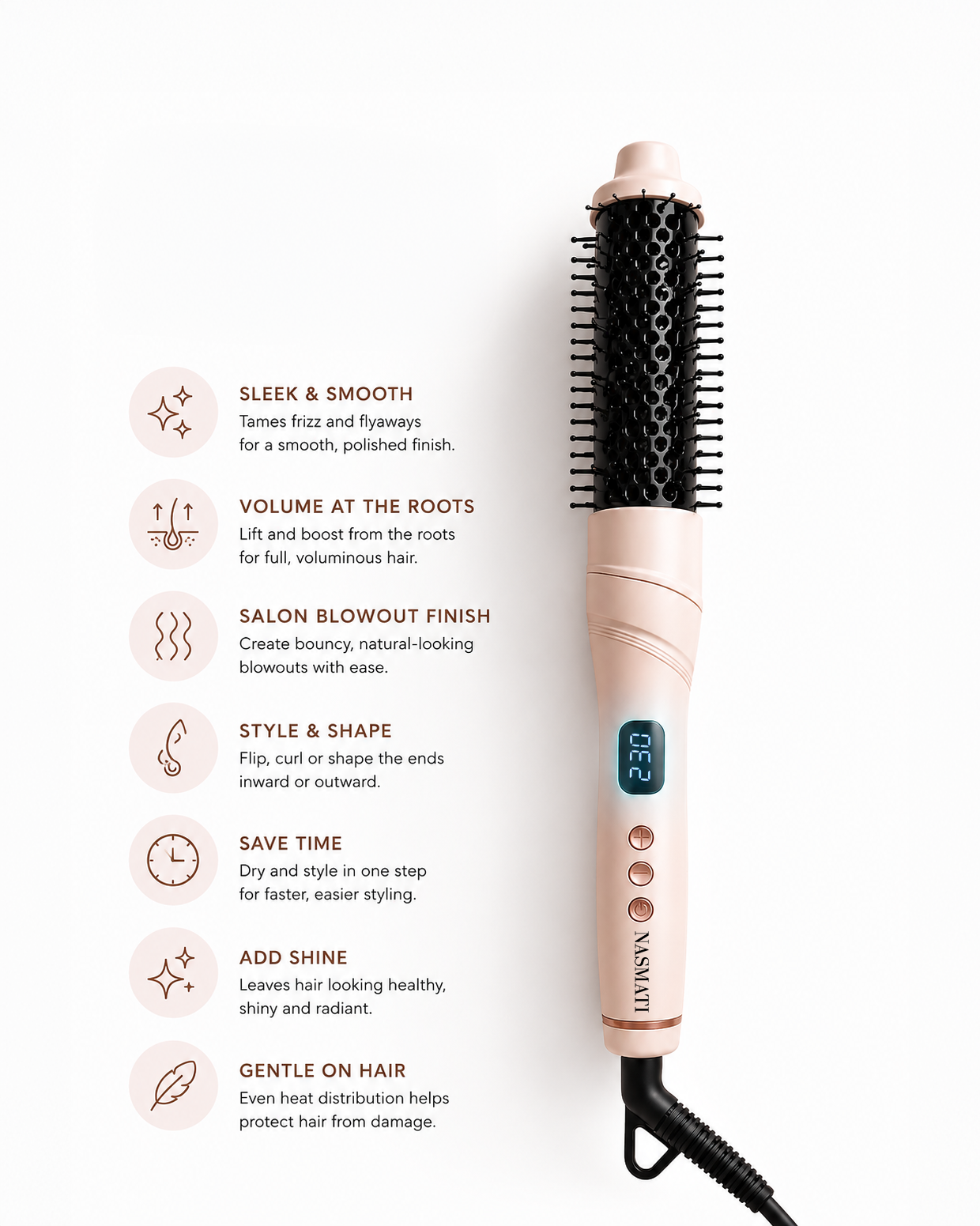 Nasmati™ Aura Thermal Brush