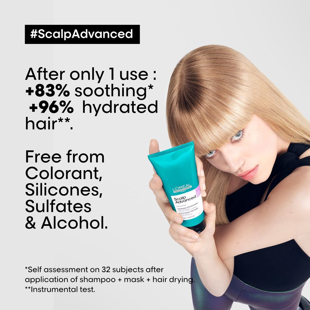 L’Oréal Professionnel | Scalp Advanced Anti-Discomfort Intense soother treatment | for sensitive scalps | SERIE EXPERT | 200 ml