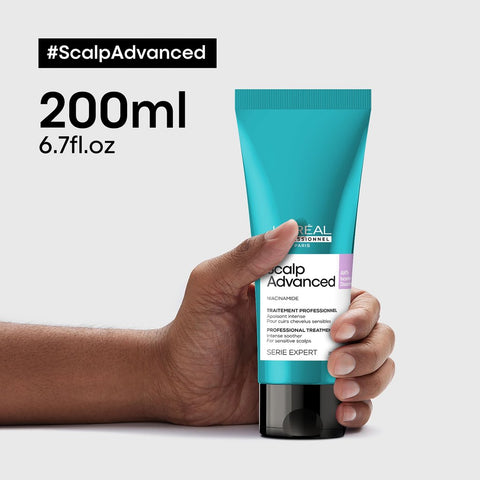 L’Oréal Professionnel | Scalp Advanced Anti-Discomfort Intense soother treatment | for sensitive scalps | SERIE EXPERT | 200 ml