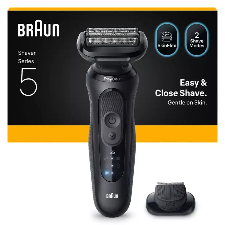 Braun Shaver 52-N1200s BLK BOX EURO