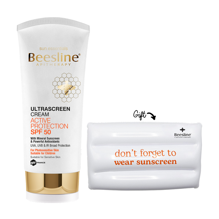 Buy 1 Ultrascreen Cream Active Protection SPF50 and Get a FREE Beach Pillow