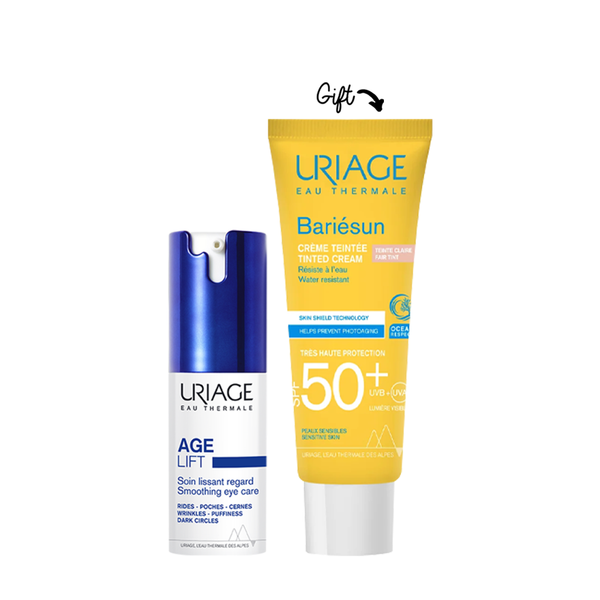 Buy AGE LIFT Smoothing eye care 15ml Get Bariésun Tinted Cream - Light