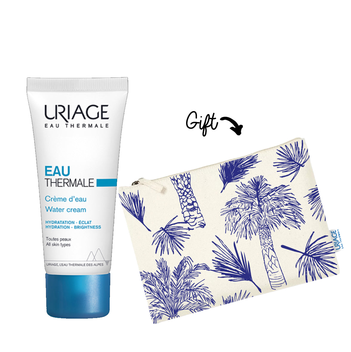 Eau Thermale Water Cream 40ML + Pouch