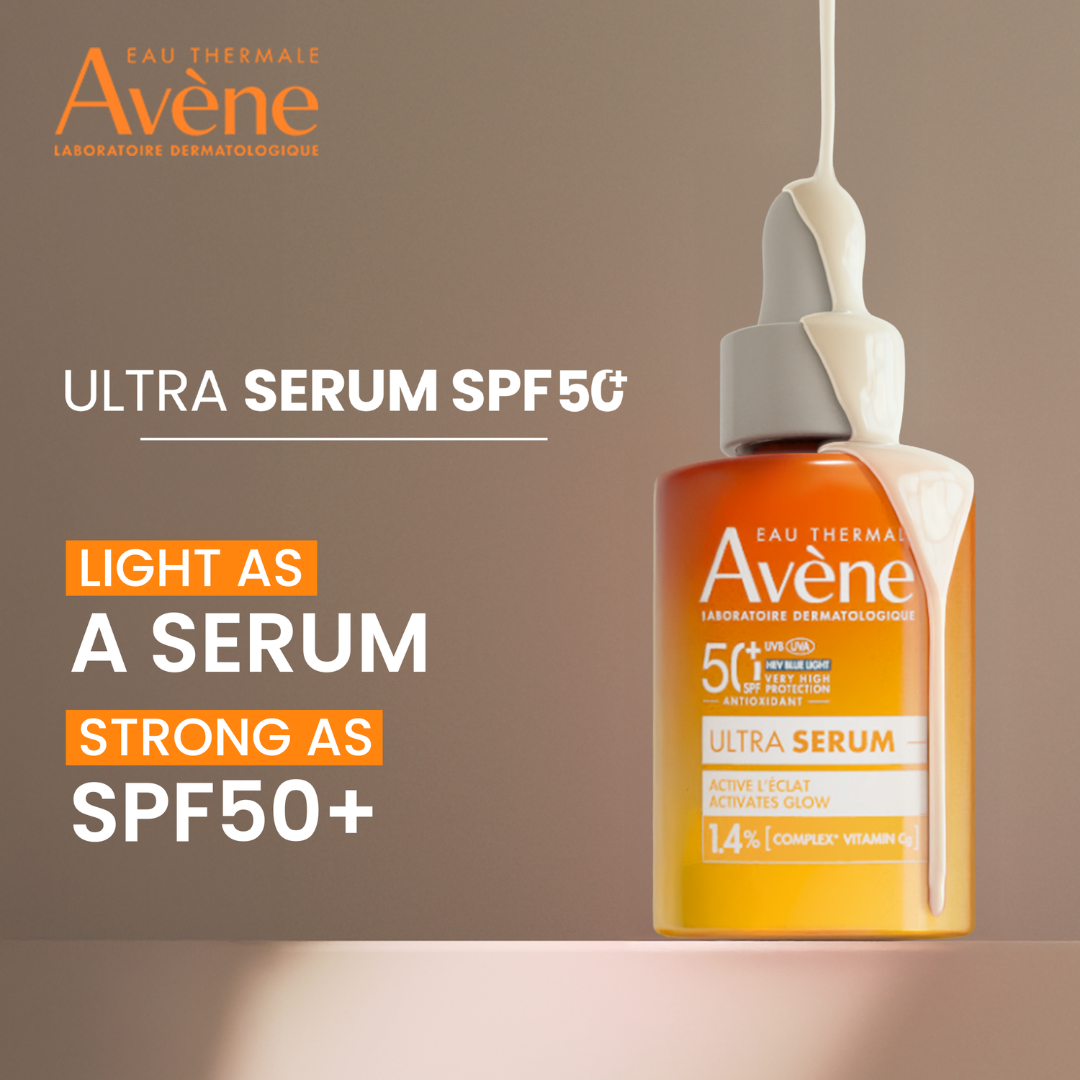 Avène Ultra Glow Serum SPF50+ | Activates Glow 30ml