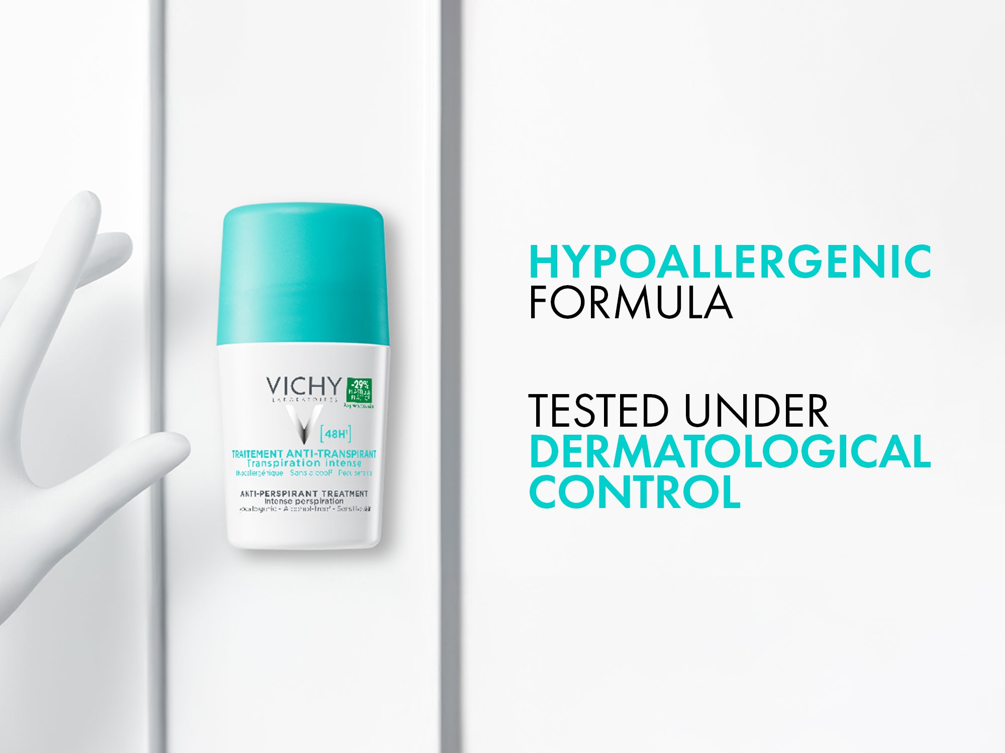 Vichy 48 Hours Anti Perspirant Deodorant Intensive Treatment 50ml