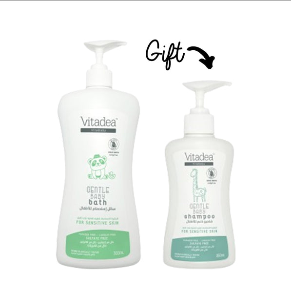 Buy 1 Vitadea Baby Bath 700 ml And Get 1 Shampoo 250 ml FREE
