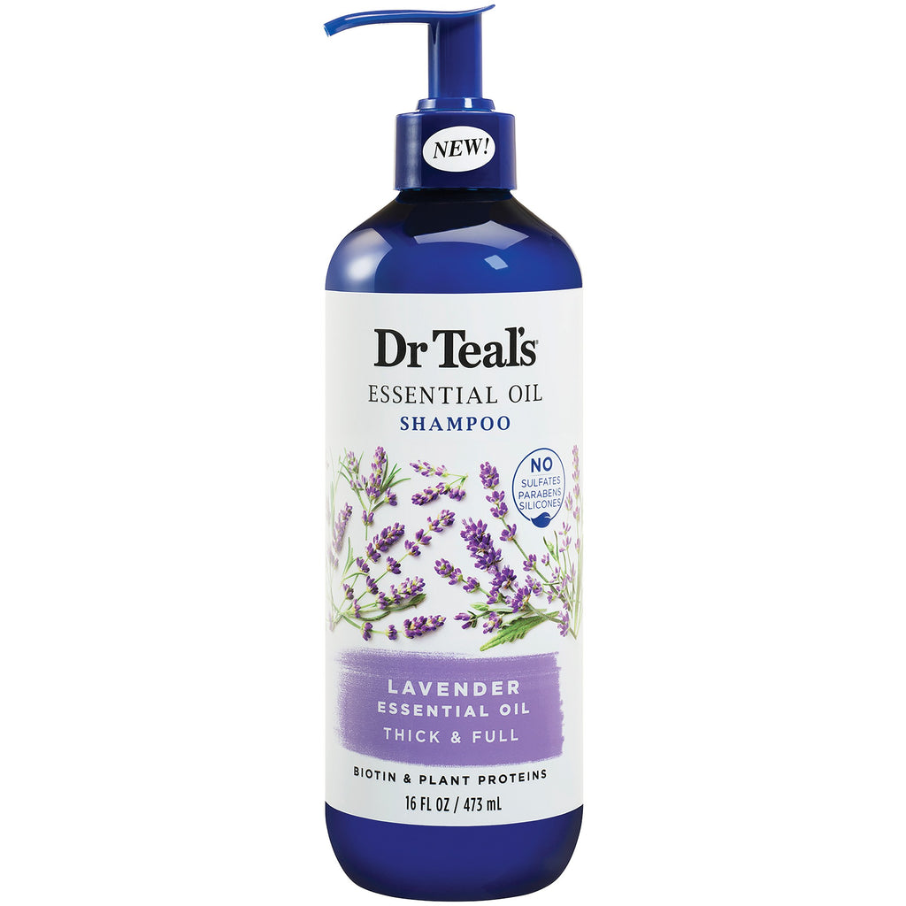 Dr Teal's Lavender Thick & Full Essential Oil Shampoo