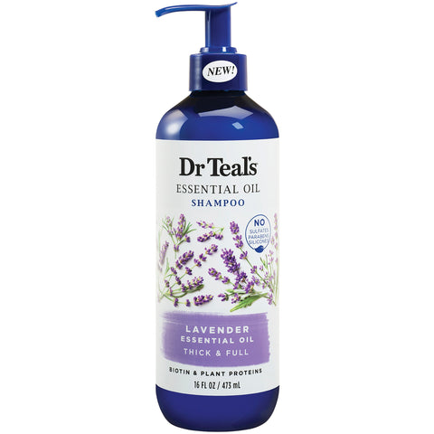 Dr Teal's Lavender Thick & Full Essential Oil Shampoo