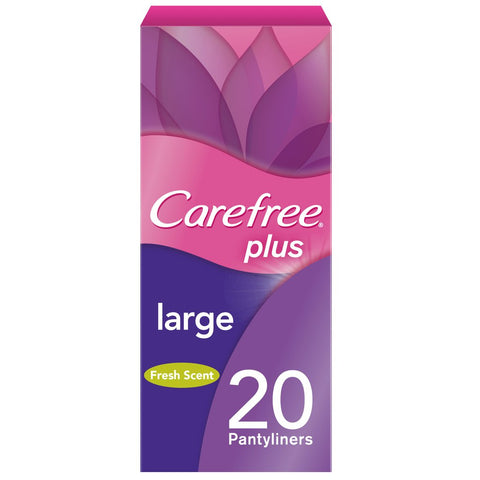 Carefree Large FRESH SCENT 20s