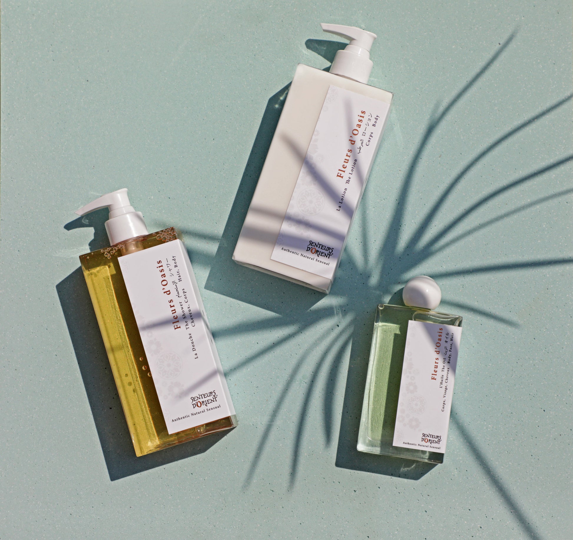 saydaliati_SENTEURS D'ORIENT_The Shower - Hair & Body - Fleurs d’Oasis_Hair & Skin Care