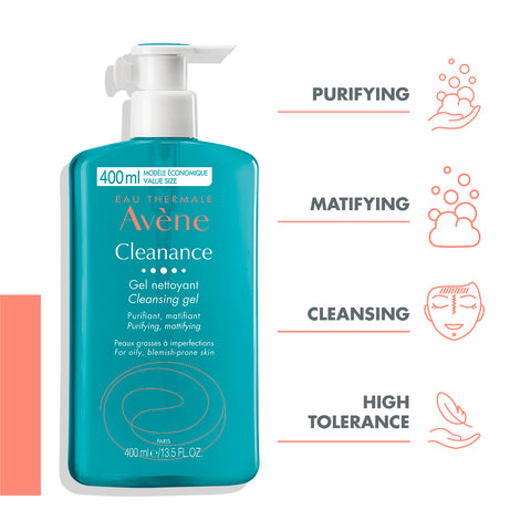 Avène Cleanance Acne Cleanser Gel for Oily Skin