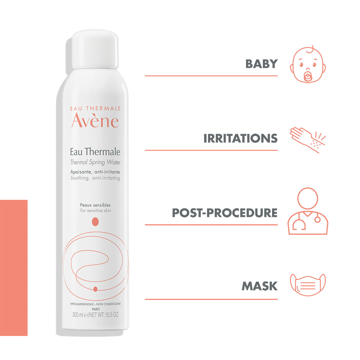 Avène Thermal Spring Water Spray 300ml – Sohati Care