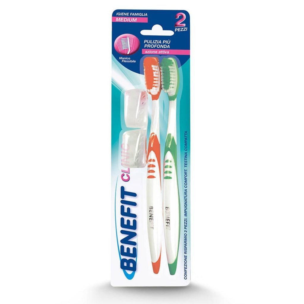 Benefit Double Tri-Action Toothbrush
