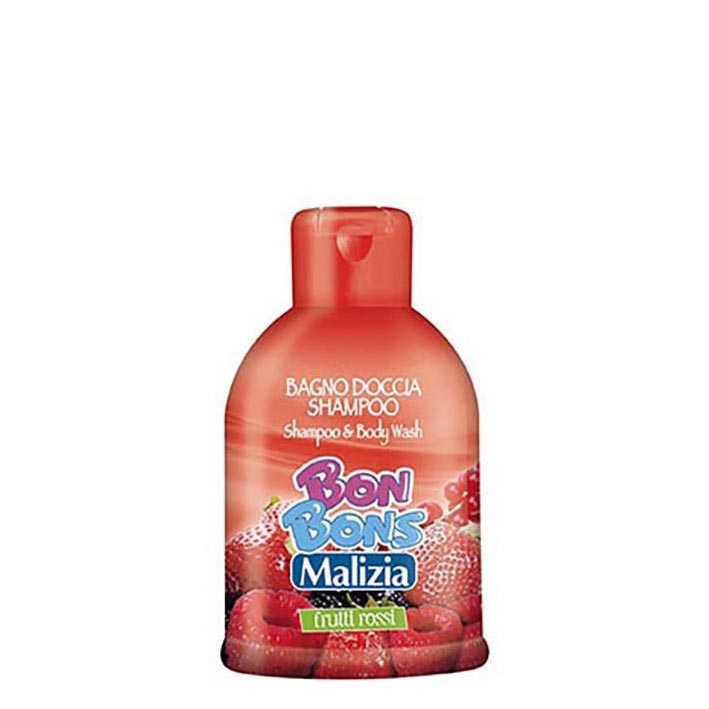 Malizia BonBons Red Fruits Shampoo and Body Wash
