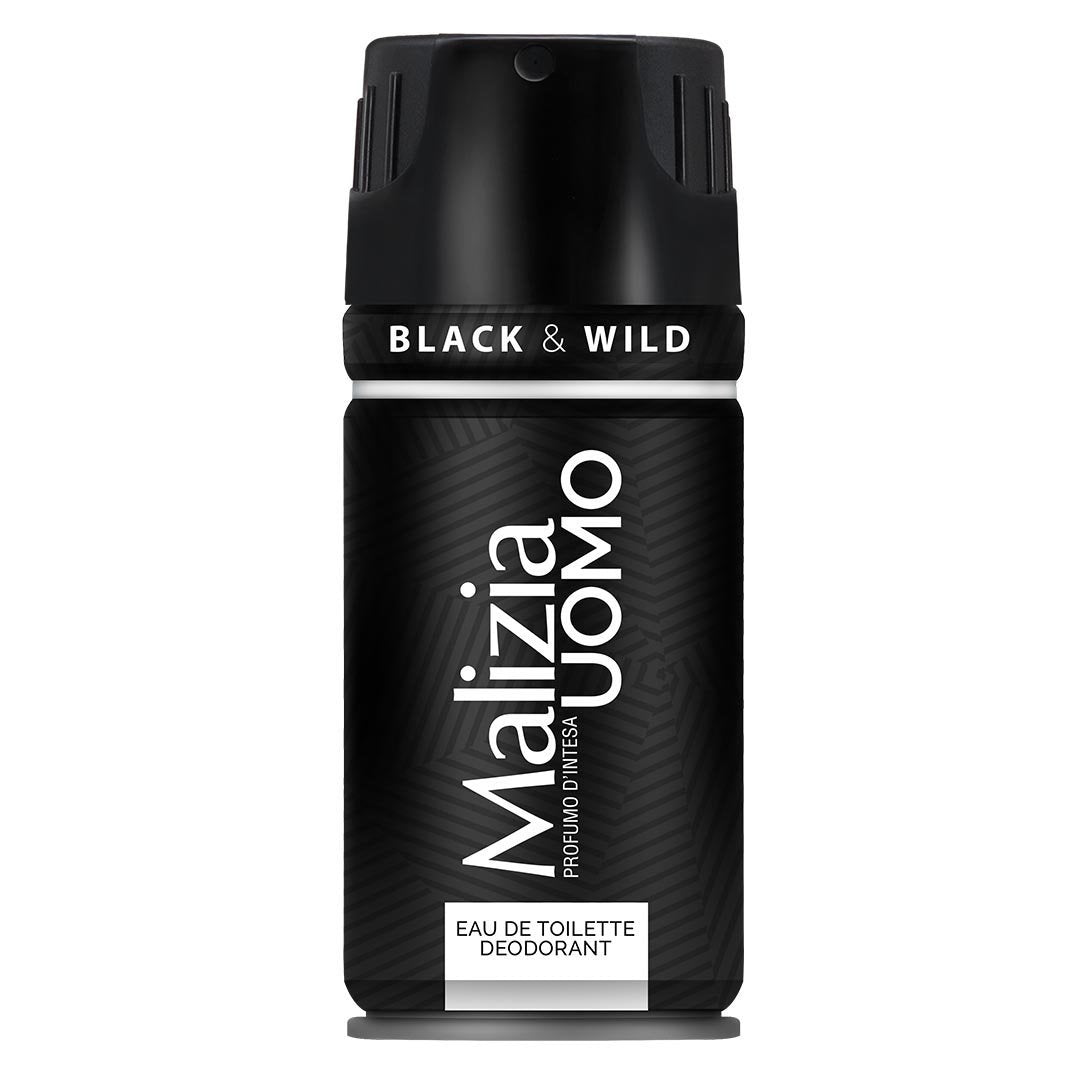 Malizia Uomo Black & Wild Deodorant