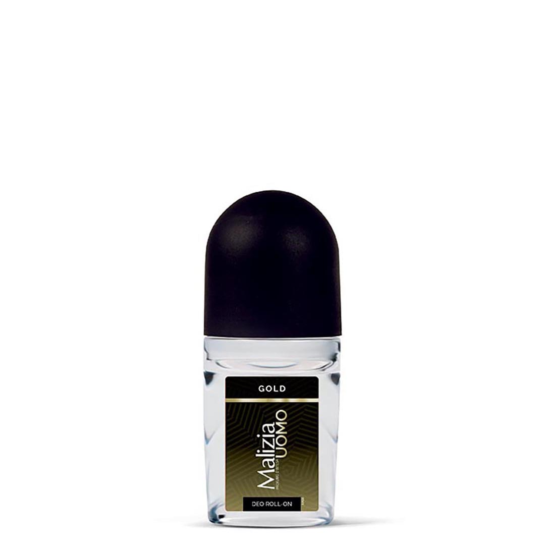 Malizia Uomo Gold Roll-On Glass