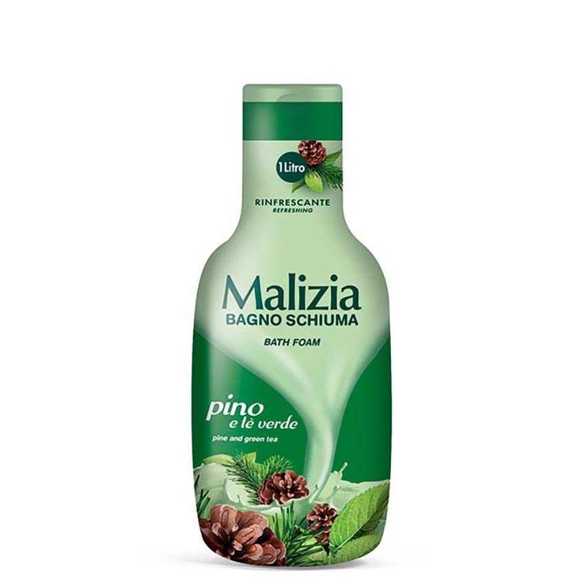 Malizia Bath Foam Pine & Green Tea