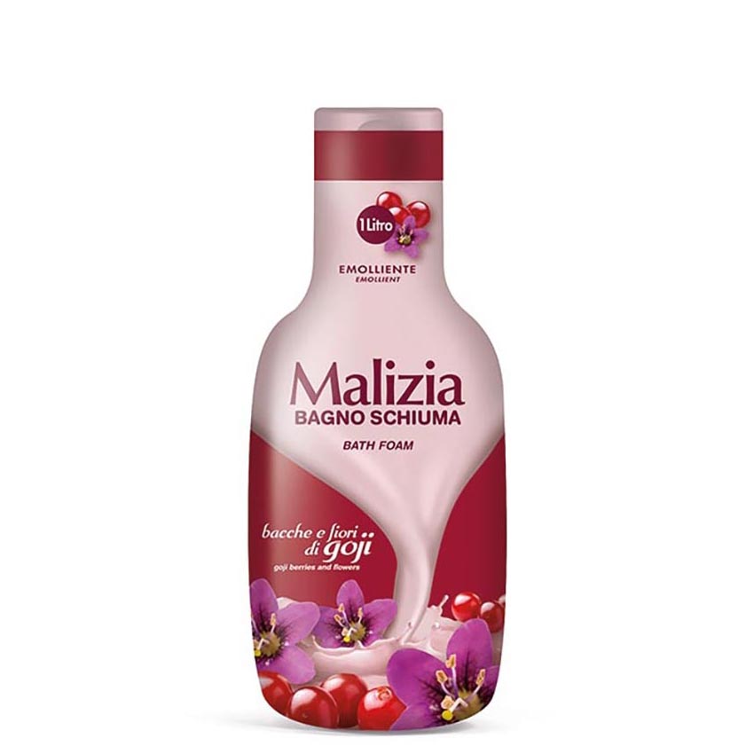 Malizia Bath Foam Goji Berries and Flowers