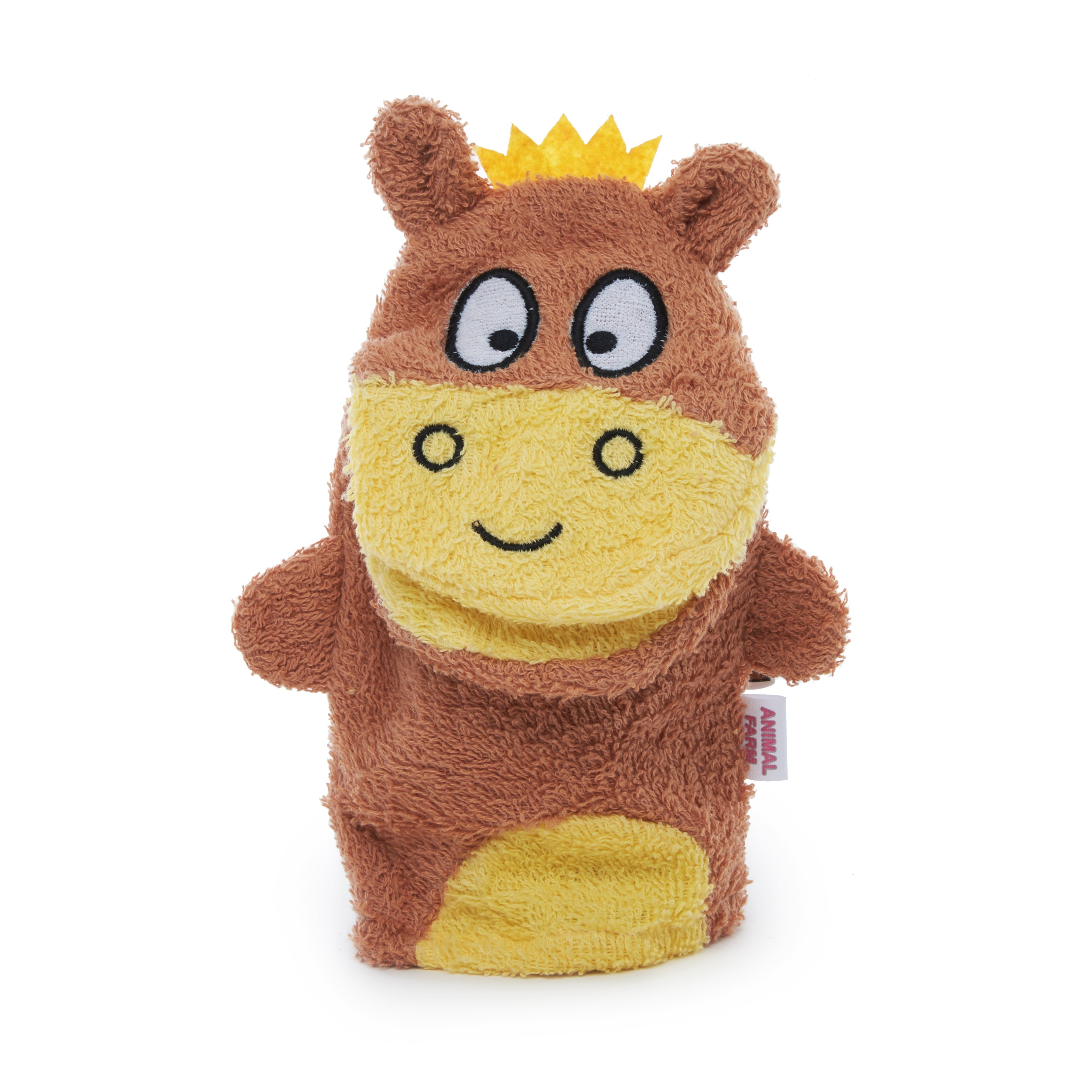 BATH MITT HORSE - 100% COTTON