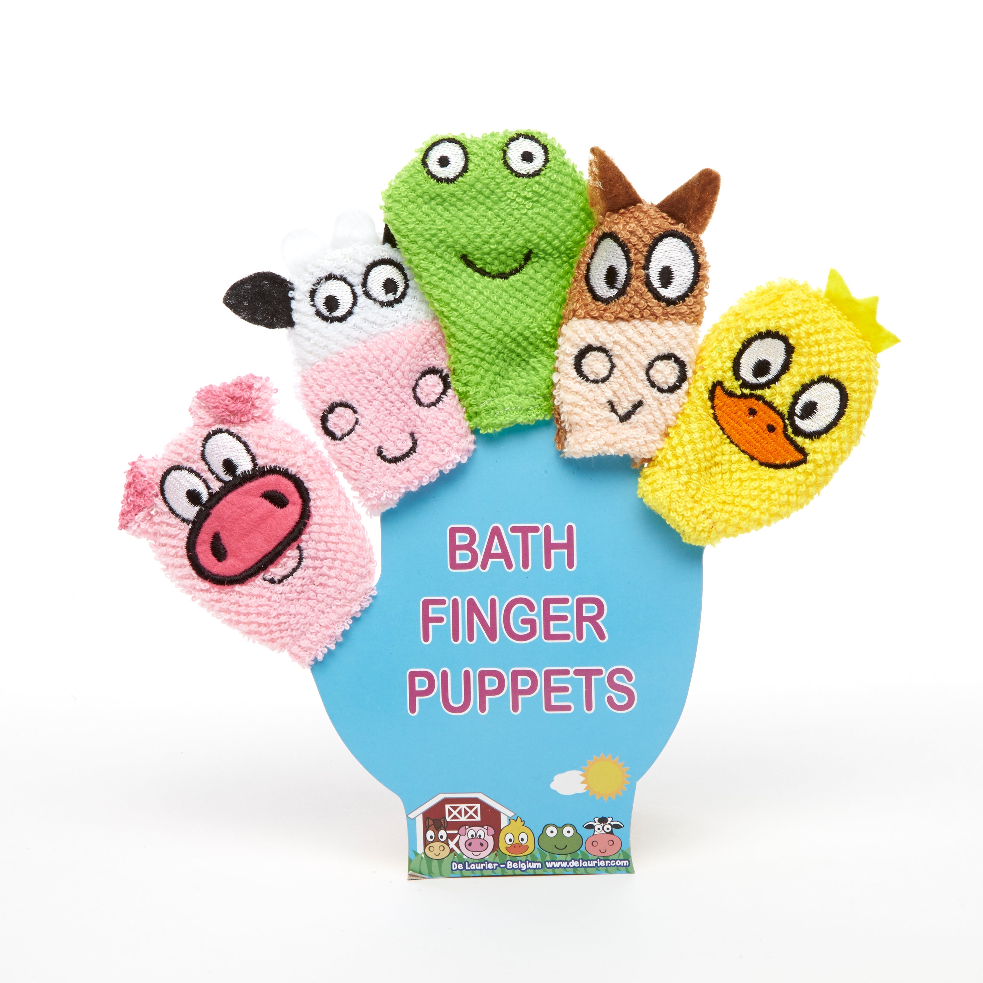 5 FINGERPUPPETS ON HAND
