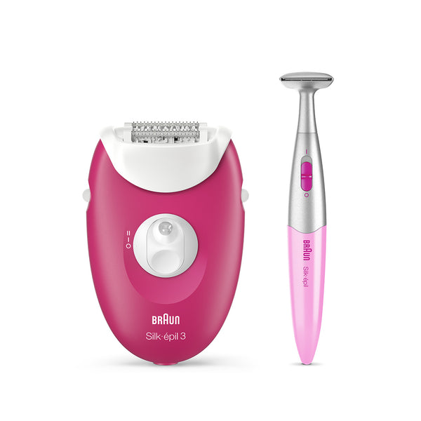 Silk-épil 3 3-420 Epilator With 2 Extras Incl. Silk-épil Bikini Trimmer.