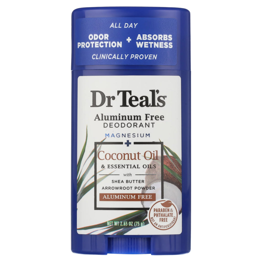 Dr Teal's Coconut Deodorant, 2.65 oz