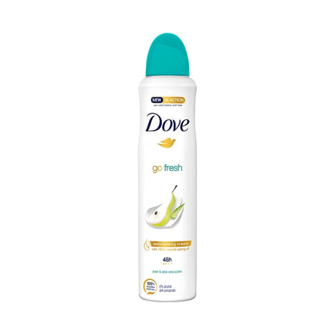 Dove Go Fresh Pear & Aloe Vera Antiperspirant Deo Woman, 250ml