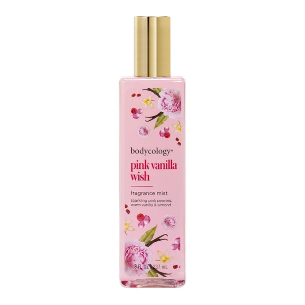 Bodycology Fragrance Body Mist, Pink Vanilla Wish, 8 fl oz