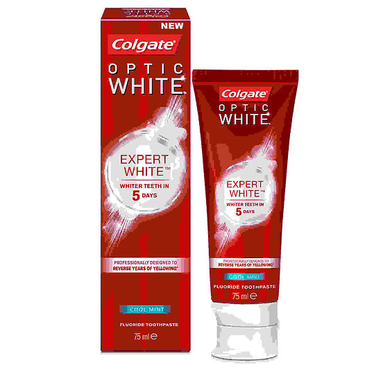 Colgate Optic White Expert White Whitening Toothpaste - 75ml