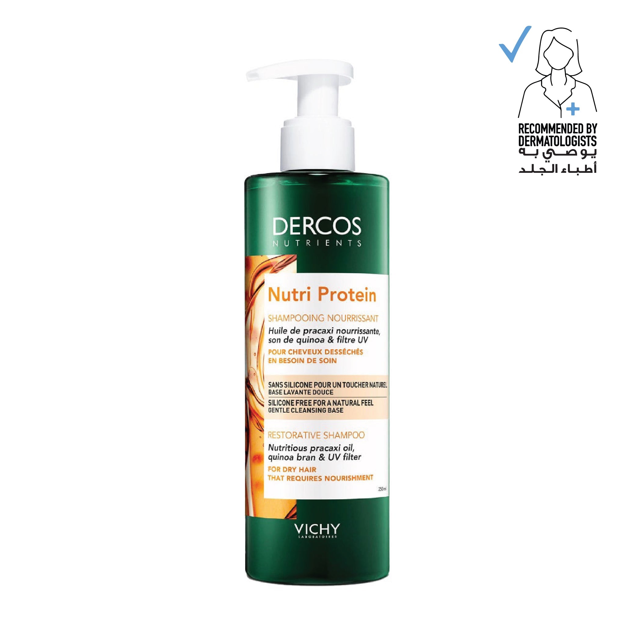Dercos Nutrients Nutri Protein Shampoo 250ML