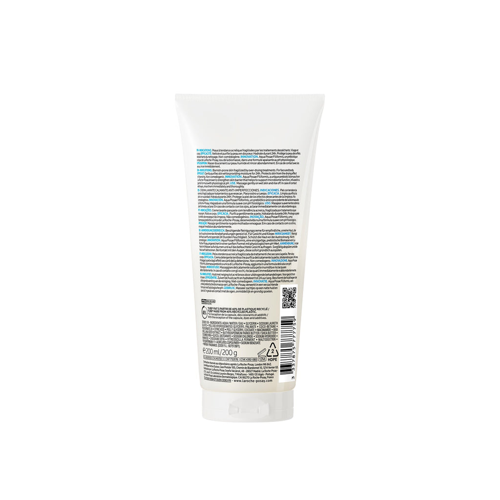 EFFACLAR H CLEANSING CREAM 200ML