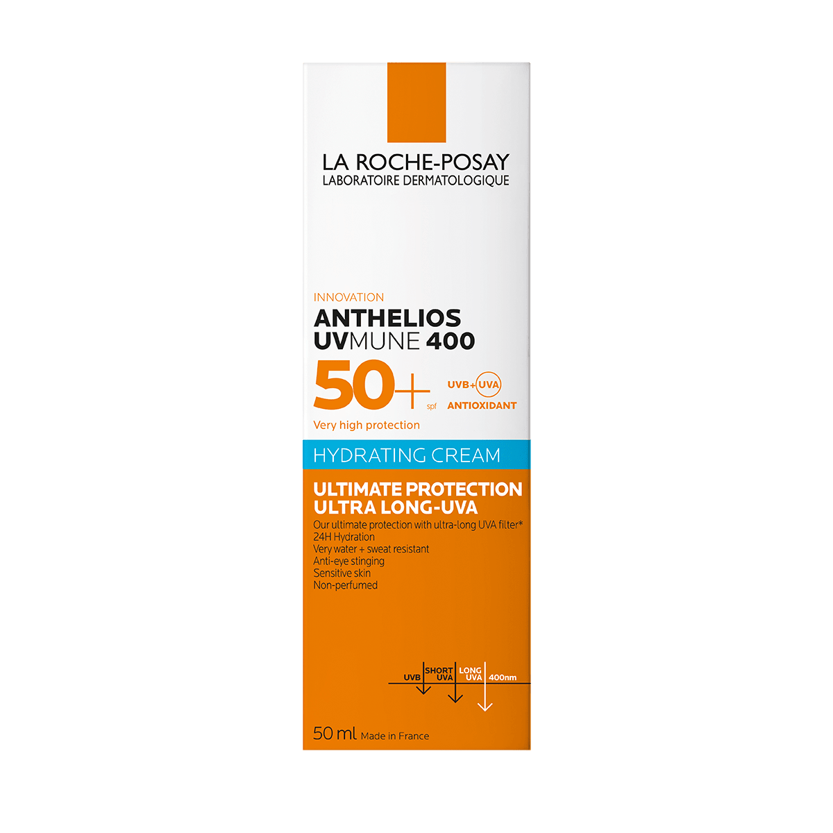 Anthelios UVMune 400 Moisturizing Sunscreen SPF50+ 50ml