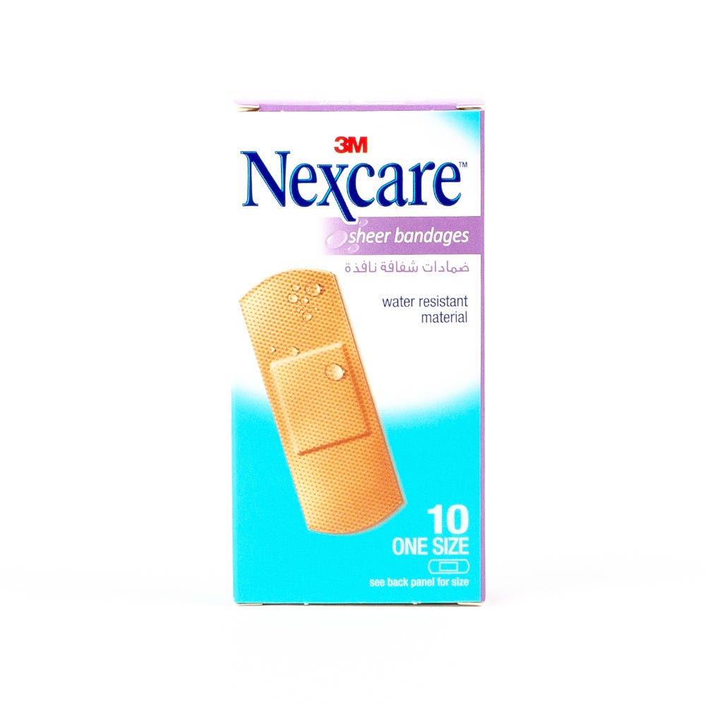 656-10 Nexcare Sheer 10/box