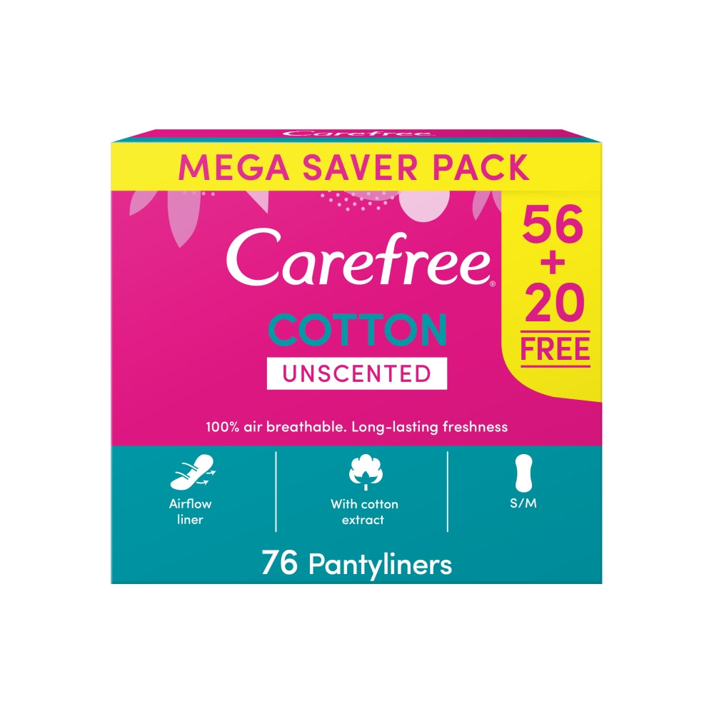 Carefree Normal Cotton Megapack (56+20)'s