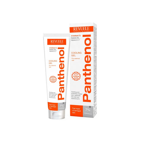 Panthenol Cooling Gel for Solar and Thermal Burns