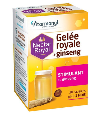 Royal Jelly + Ginseng - 30 capsules