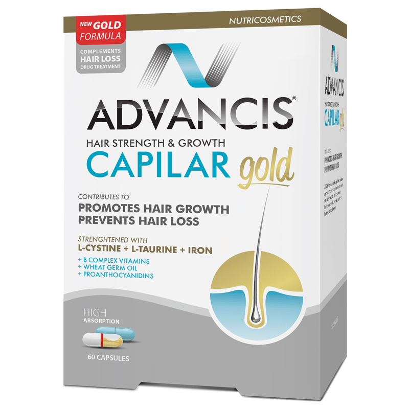 CAPILAR GOLD Hair Strength & Growth - 30 +60 capsules