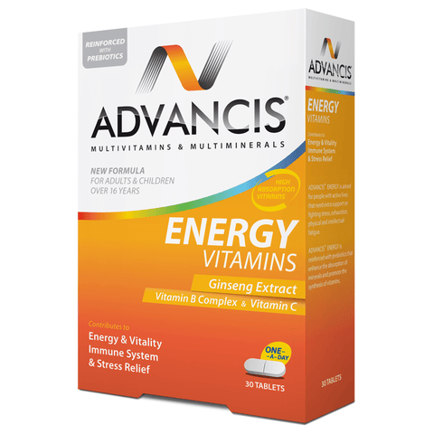 ENERGY VITAMINS - 30 Tablets