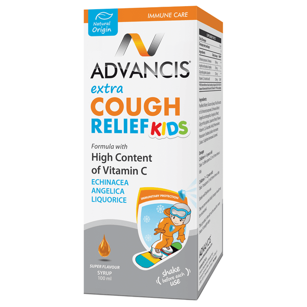 EXTRA COUGH RELIEF Kids - 100 ml Syrup Bottle