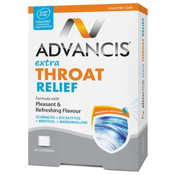 EXTRA THROAT RELIEF - 10 capsules