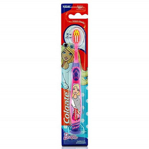 Colgate Kids Toothbrush Assorted 2-5 Years Extra Soft Manual Toothbrush 1pk - Barbie or Batman