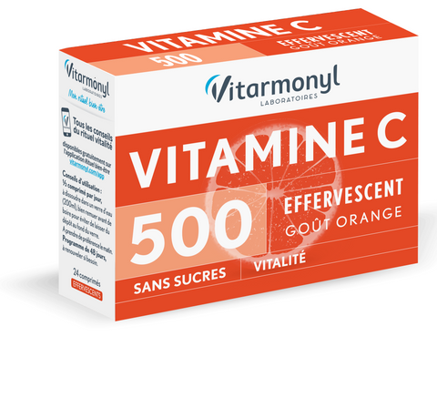 Vitamin C 500 Effervescent - 24 Tablet