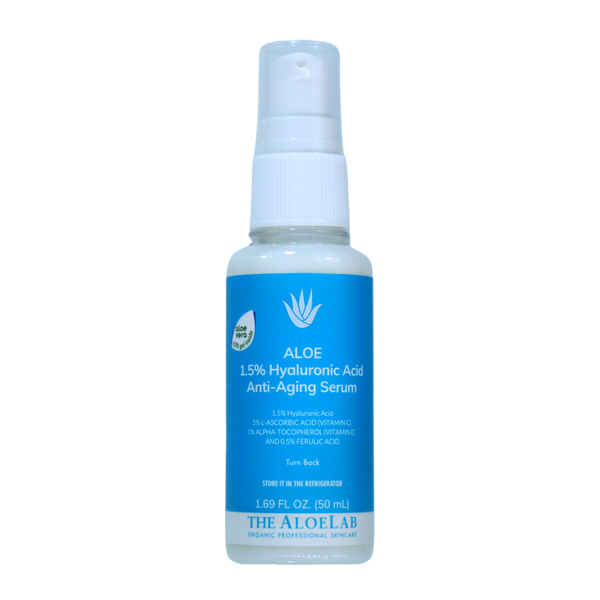 ALOE 1.5% HYALURONIC ACID ANTI-AGING SERUM WITH 5% L-ASCORBIC ACID