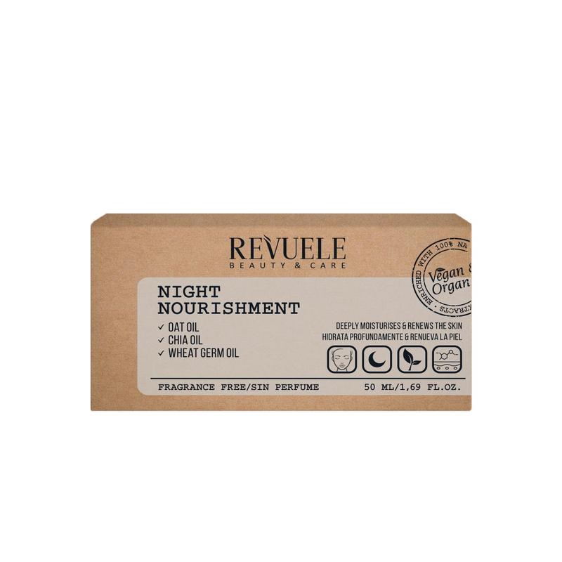 Revuele Vegan & Organic Night Nourishment 50ml