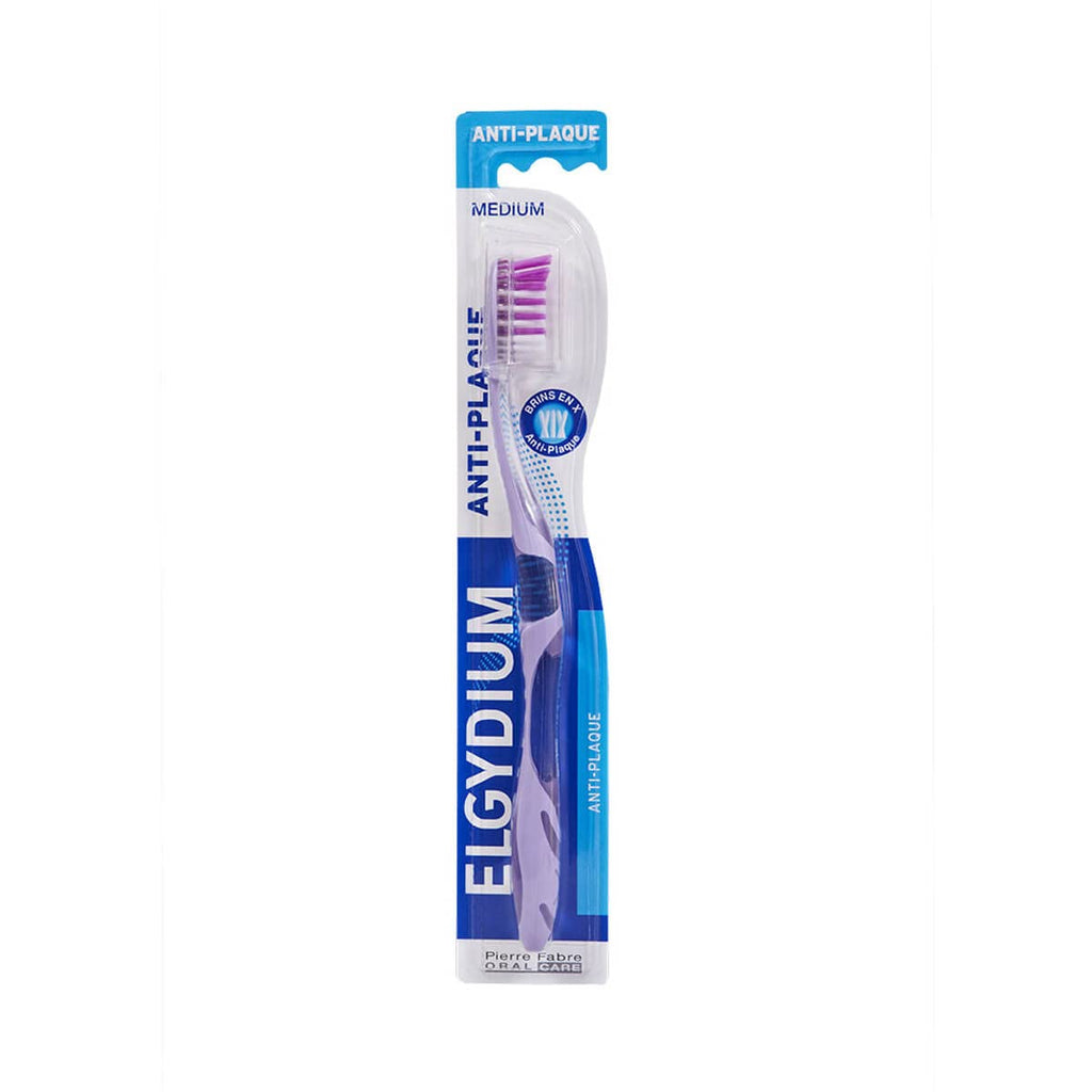 ELGYDIUM ANTIPLAQUE TOOTHBRUSH MEDIUM