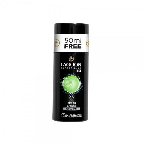 Lagoon Fresh Effect 24HR Active Freshness Deo Spray for Men 150ml + 50ml FREE