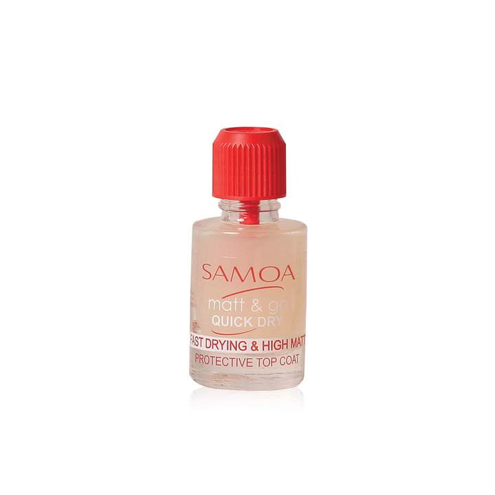 Samoa Matt and Go Quick Dry top coat