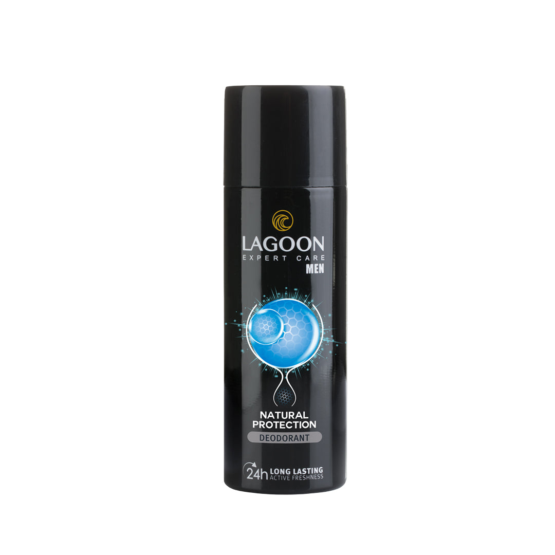 Lagoon Natural Protection 24HR Active Freshness Deo Spray for Men 150ml + 50ML FREE