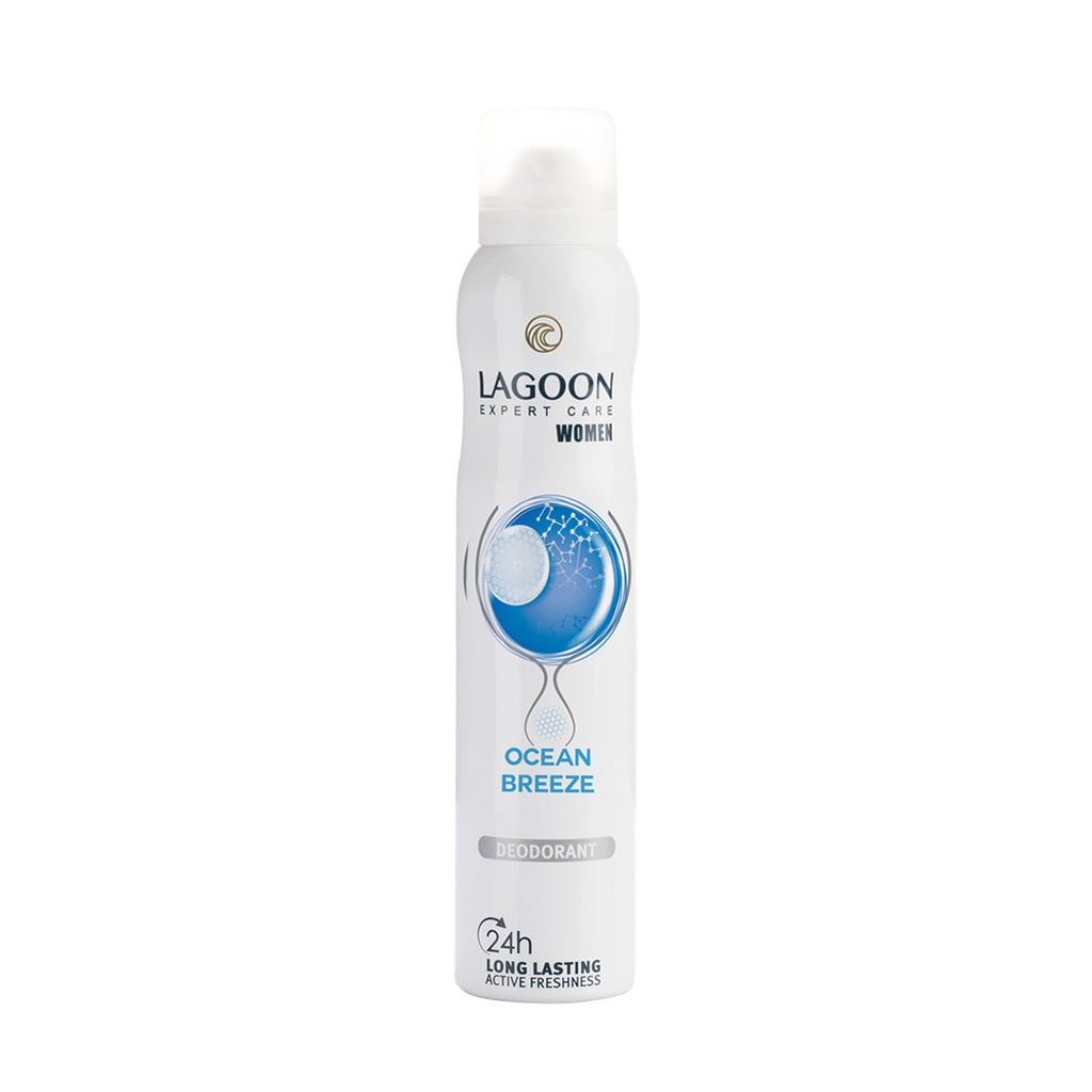 Lagoon Ocean Breeze 24HR Active Freshness Deo Spray for Women 200ml